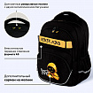 Рюкзак BRAUBERG MOTION, 2 отделения, 3 кармана, "Бунтарь", СВЕТЯЩИЙСЯ, 41х28х17 см, 271363