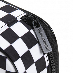 Пенал-органайзер BRAUBERG, 1 отделение, полиэстер, 22x11,5x6 см, "Black and White", 271572