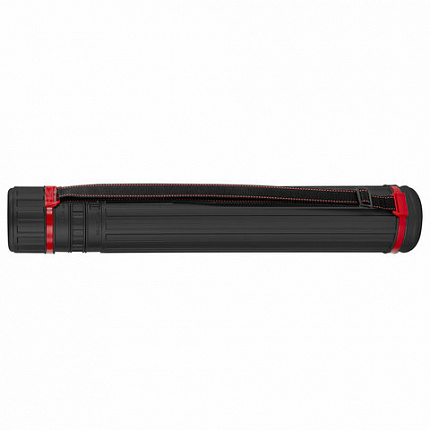 Тубус для чертежей телескопический, длина 65-103 см, формат А0, диаметр 10 см, с ремнем, черный, BRAUBERG, 271258