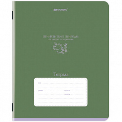 Тетрадь 12 л. BRAUBERG клетка, обложка картон, PHRASES, 107777