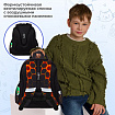 Ранец BRAUBERG KIDS STANDARD, 2 отделения, "Лава-мяч", объемный дизайн, 36х28х14 см, 273147
