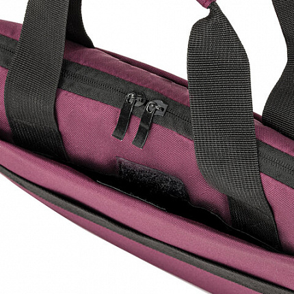 Сумка портфель HEIKKI PERSPECTIVE (ХЕЙКИ) с отд. для ноутбука 15,6", бордовая, 28х39х3 см, 272596