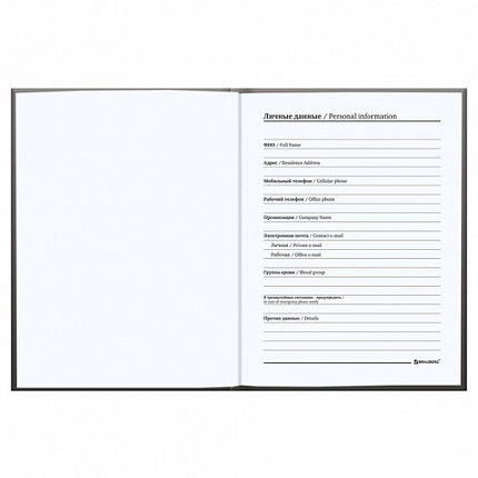 Блокнот МАЛЫЙ ФОРМАТ 110х147 мм А6, 80 л., ламинированная обложка, выборочный лак, клетка, BRAUBERG, "Ночной город", 123246