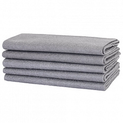 Салфетка КОРЕЙСКАЯ УМНАЯ для дома и авто УБОРКА БЕЗ РАЗВОДОВ, 30х40 см, НАБОР 5 штук, УНИВЕРСАЛЬНАЯ, LAIMA, 700223