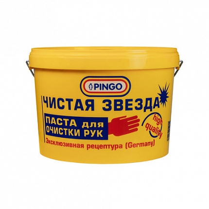 Паста очищающая, 11 л, PINGO (Пинго), ЧИСТАЯ ЗВЕЗДА, от самых стойких загрязнений, ведро, 85010-0