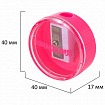 Точилка с контейнером ЮНЛАНДИЯ "ШАРИК НЕОН", неоновые цвета ассорти, 272511