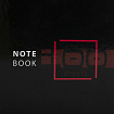 Тетрадь на кольцах БОЛЬШАЯ А4, 210х305 мм, 100 листов, твердый картон, клетка, BRAUBERG, "Dark", 404101