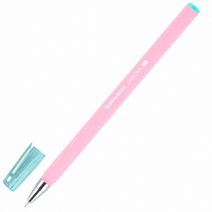 Ручки гелевые BRAUBERG ORIGINAL, ЧЕРНЫЕ, НАБОР 8 штук, игольчатый узел 0,5 мм, линия письма 0,35 м, 144248