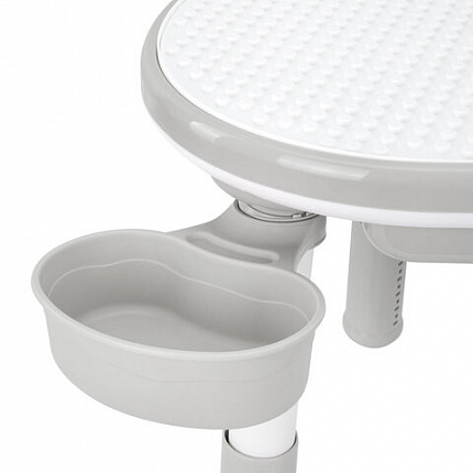 Стол детский трансформер 3 в 1 BRABIX KIDS CT-001, растущий, 2-8 лет, пластик, серый, 533290