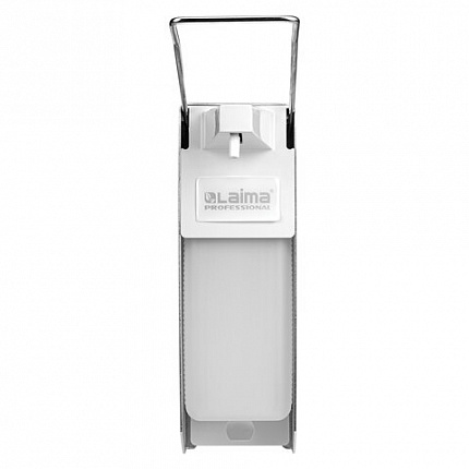 Дозатор локтевой для антисептика и дезинфицирующих средств, с еврофлаконом 1 л, LAIMA, металл, 605707