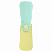 Ластики BRAUBERG "ULTRA PASTEL", НАБОР 3 ШТУКИ, 57х24х15 мм, ассорти пастель, бирюзовый пластиковый держатель, блистер, 272689