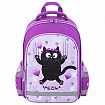 Рюкзак ПИФАГОР SCHOOL, 1 отделение, 3 кармана, "Falling cat", 38x28х14 см, 272082