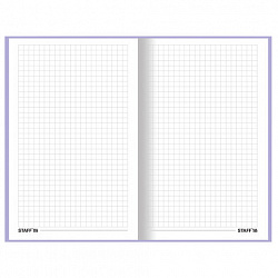 Блокнот А5 134х206 мм, 80 л., твердый, клетка, выборочный лак, STAFF, "Beagles", 114424