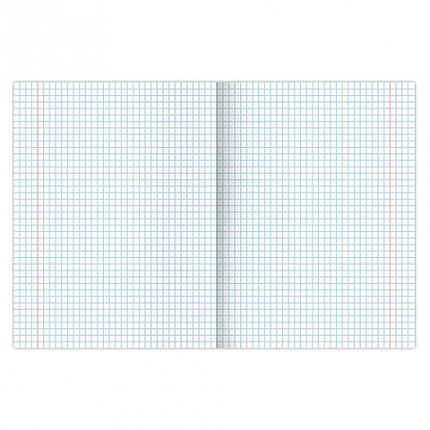 Тетрадь 24 л. BRAUBERG КЛАССИКА, клетка, обложка картон, ЧЕРНАЯ, 106649