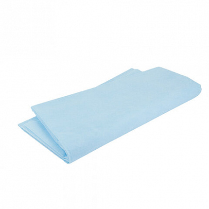 Простыня голубая стерильная 140х200 см, спанбонд 25 г/м2, ГЕКСА