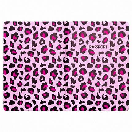 Обложка для паспорта "Cool Mix 2", 10 дизайнов ассорти, цветной принт, ПВХ, STAFF, 238859