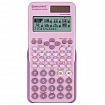 Калькулятор инженерный BRAUBERG SC-991ES-PLUS-PK (164х80 мм), 552 функции, 10+2 разряда, РОЗОВЫЙ, 272654