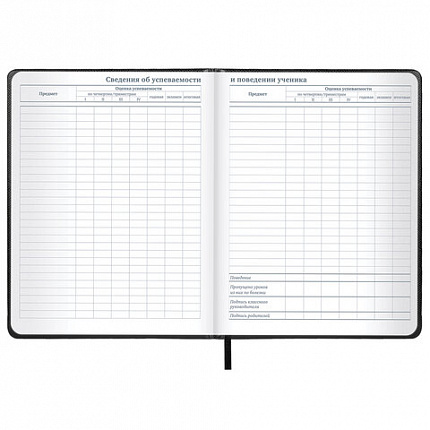 Дневник 1-11 класс 48 л., кожзам (твердая с поролоном), нашивка, BRAUBERG IGUANA, черный, 107225