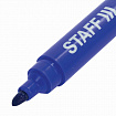 Маркер перманентный STAFF Basic PM-733, СИНИЙ, круглый наконечник 2,5 мм, 150732
