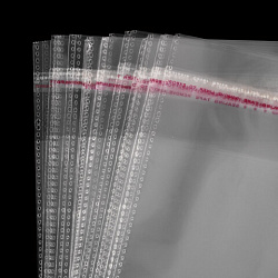 Пакет БОПП с клеевым клапаном, КОМПЛЕКТ 100 шт., 30х40+4 см, толщина 30 мкм, с усиленным швом