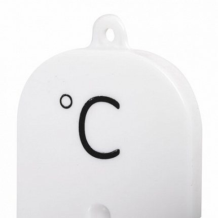 Термометр уличный, фасадный, малый, диапазон измерения: от -60 до +60°C, ПТЗ, ТБ-45м, ТБ-45М