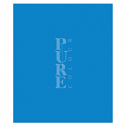 Тетрадь А5, 48 л. HATBER-ECO скоба, офсет №2 ЭКОНОМ, линия, обложка картон, PUREcolour (микс), 092116, 48Т5C2