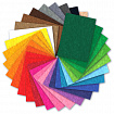 Фетр мягкий А4, 1 мм, 30 листов, 30 цветов, плотность 160 г/м2, ОСТРОВ СОКРОВИЩ, 665472
