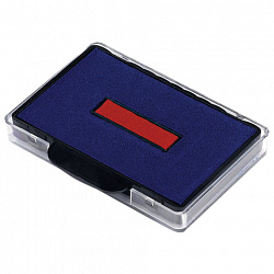 Подушка сменная TRODAT 6/58/2, 68х47 мм, сине-красная, ДЛЯ TRODAT 5480, 5485, 74521