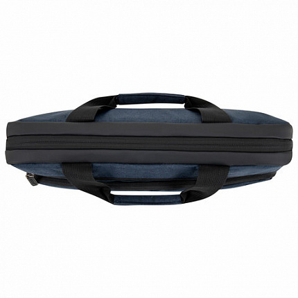 Сумка портфель HEIKKI FORWARD (ХЕЙКИ) с отделением для ноутбука 15,6", темно-синяя, 29х40х9 см, 272612