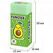 Ластик FUNSTER (ФАНСТЕР) "AVOCADO", 50х21х16 мм, прямоугольный, картонный держатель, экологичный ПВХ, ассорти, 272723
