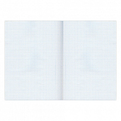 Тетрадь бумвинил, зеленый, А4 (большой формат), 96 л., скоба, офсет №1, белая бумага, клетка, STAFF, 403409