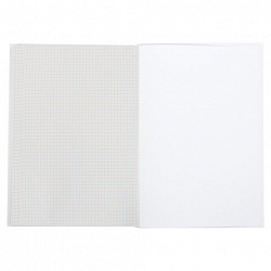 Книга учета 96 л., клетка, твердая, картон, глянцевая, типографский блок, А4 200х290 мм, STAFF, 130220