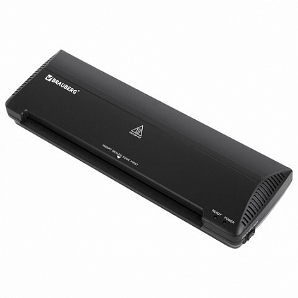 Ламинатор BRAUBERG NANO PLUS, формат A3, толщина пленки 60-150 мкм, скорость 25 см/мин., 532625