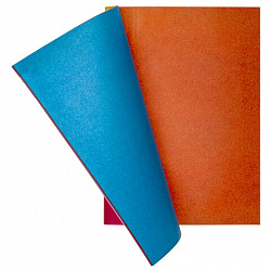 Цветная бумага А4 2-сторонняя газетная, 32 листа, 16 цветов, на скобе, ПИФАГОР, 200х280 мм, "Город", 113543