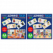 Игра настольная "Домино + пазл", АССОРТИ, 2 сюжета, HATBER