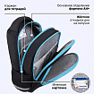 Рюкзак BRAUBERG OPTIMA, 2 отделения, с брелоком, "Открытый космос", 36х27х18 см, 272095
