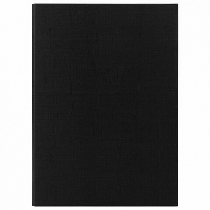 Папка-планшет STAFF "EVERYDAY", А4 (230х314 мм), с прижимом и крышкой, картон/бумвинил, РОССИЯ, черная, 229053