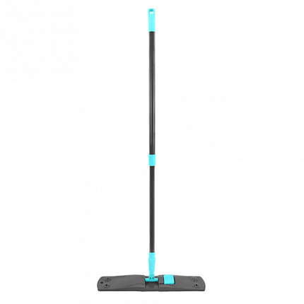 Швабра КОМПЛЕКТ флаундер 40 см + МОП синель (ТИП К) + черенок 70-120 см, ЛЮБАША БЮДЖЕТ, 700051