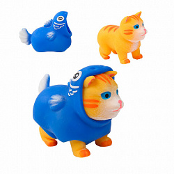 Игрушка-антистресс "Переодевашки ЗВЕРЯШКИ", 8х7 см, ассорти 6 видов, блистер, JOLLY JOT (ДЖОЛЛИ ДЖОТ), 665827