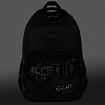 Рюкзак BRAUBERG CONCEPT универсальный, 2 отделения, светоотражающий принт, "Night city", 45х30х18 см, 272582