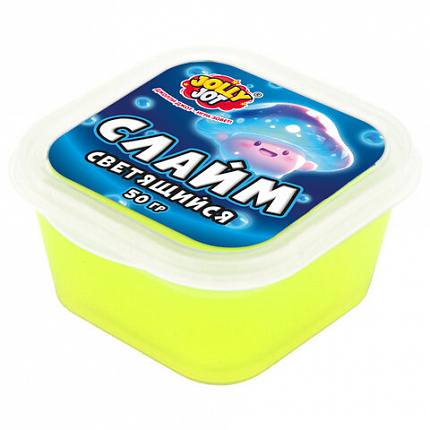 Слайм МИКС, 50 г, АССОРТИ, 8 видов, JOLLY JOT (ДЖОЛЛИ ДЖОТ), 667320