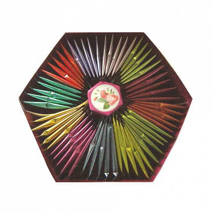 Чай MAITRE "Цветы" ассорти 12 вкусов, НАБОР 60 пакетиков, баж 082