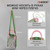 Сумочка-органайзер повседневная HEIKKI KNIT (ХЕЙКИ) кросс боди, вязаная, 17х12х5 см, "Fun zebra", 273792