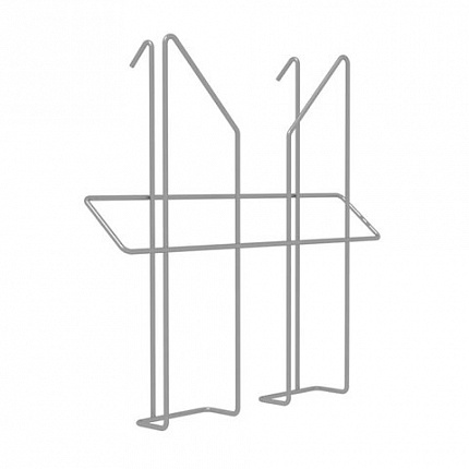 Лоток навесной для стоек ПАРУС, А4, 220х225х50 мм, проволочный, хром, 290445