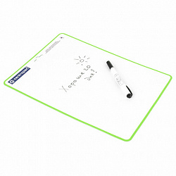 Доска двусторонняя маркерная А3 (340х480 мм), КЛЕТКА, 1 маркер + салфетка, CENTROPEN, 7789, 5 7789 0185