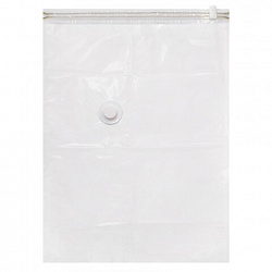 Вакуумный пакет с клапаном для хранения вещей 50х60 см, КОМПЛЕКТ 3 шт., LAIMA HOME, 607783