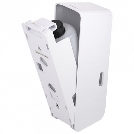 Дозатор для жидкого мыла LAIMA ULTRA, НАЛИВНОЙ, 0,38 л, белый, ABS-пластик, 609106, MD-9029W