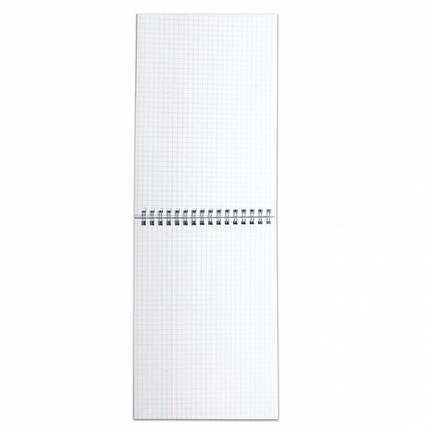 Блокнот А5 146х205 мм, 80 л., гребень, мелованная картонная обложка, клетка, BRAUBERG, "Contract", ассорти, 121724