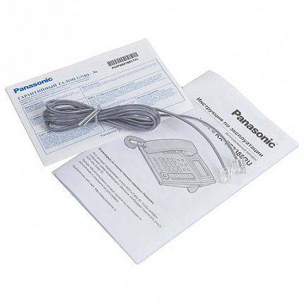 Телефон PANASONIC KX-TS2388RUB, АОН, спикерфон, память 50 ном., тонал/импул. режим, чёрный