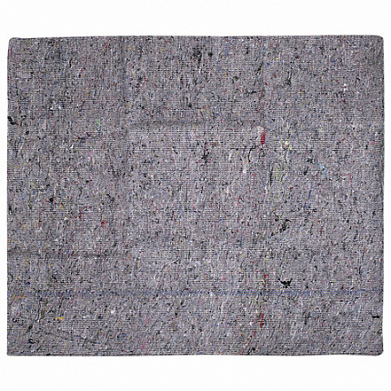 Тряпка для мытья пола 50х60 см, плотность 240 г/м2, серое ХПП, 95% хлопок, 5% полиэфир, ЛЮБАША, 604690